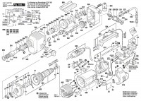 Bosch 0 601 18P 742 GDB 2500 WE Diamond Drilling Machine 230 V / GB Spare Parts GDB2500WE